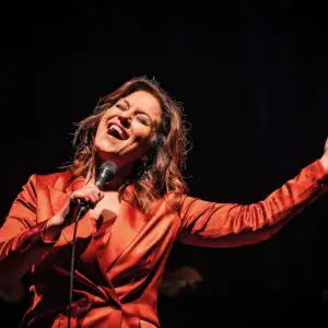 Fay sings Barbra Streisand